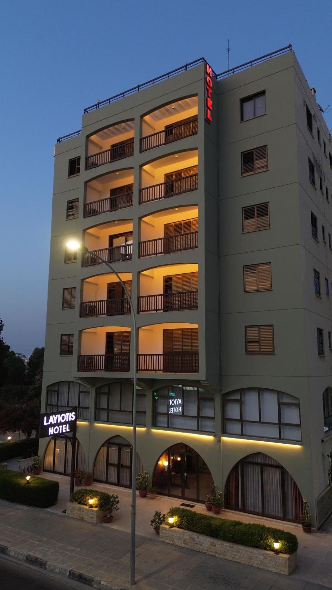 Layiotis Hotel Larnaca Buitenkant foto